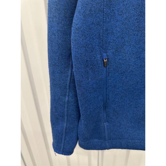 Vintage L.L. Bean Blue Fleece Jacket Men’s Large Full Zip Size Large - Picture 5 of 5